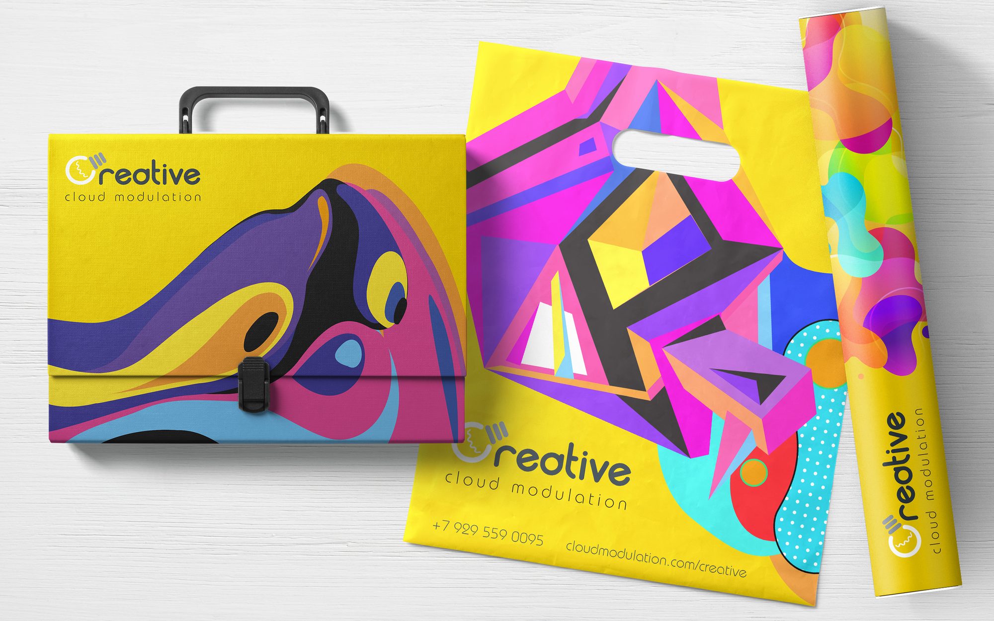 CloudModulation Creative, папки и пакеты