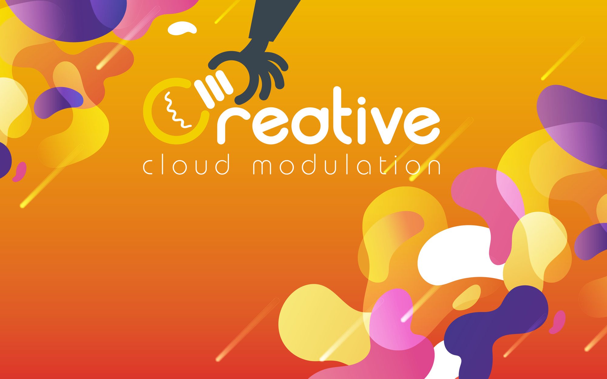 CloudModulation Creative, логотип и ключевой визуал
