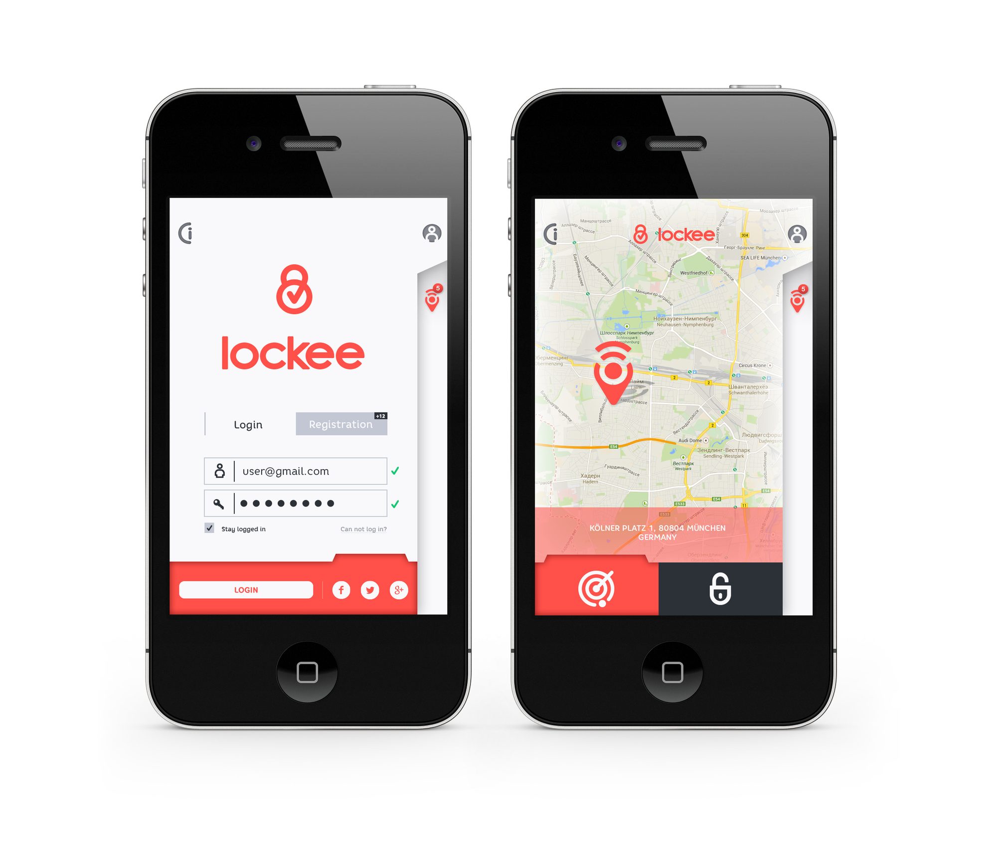 Приложение Lockee